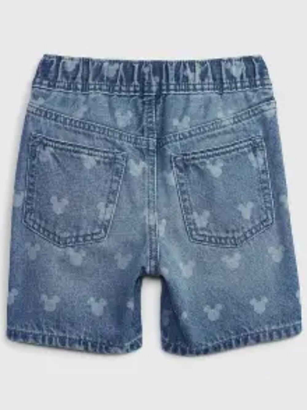 Baby Gap X Disney Mickey Mouse denim shorts sz 4 years